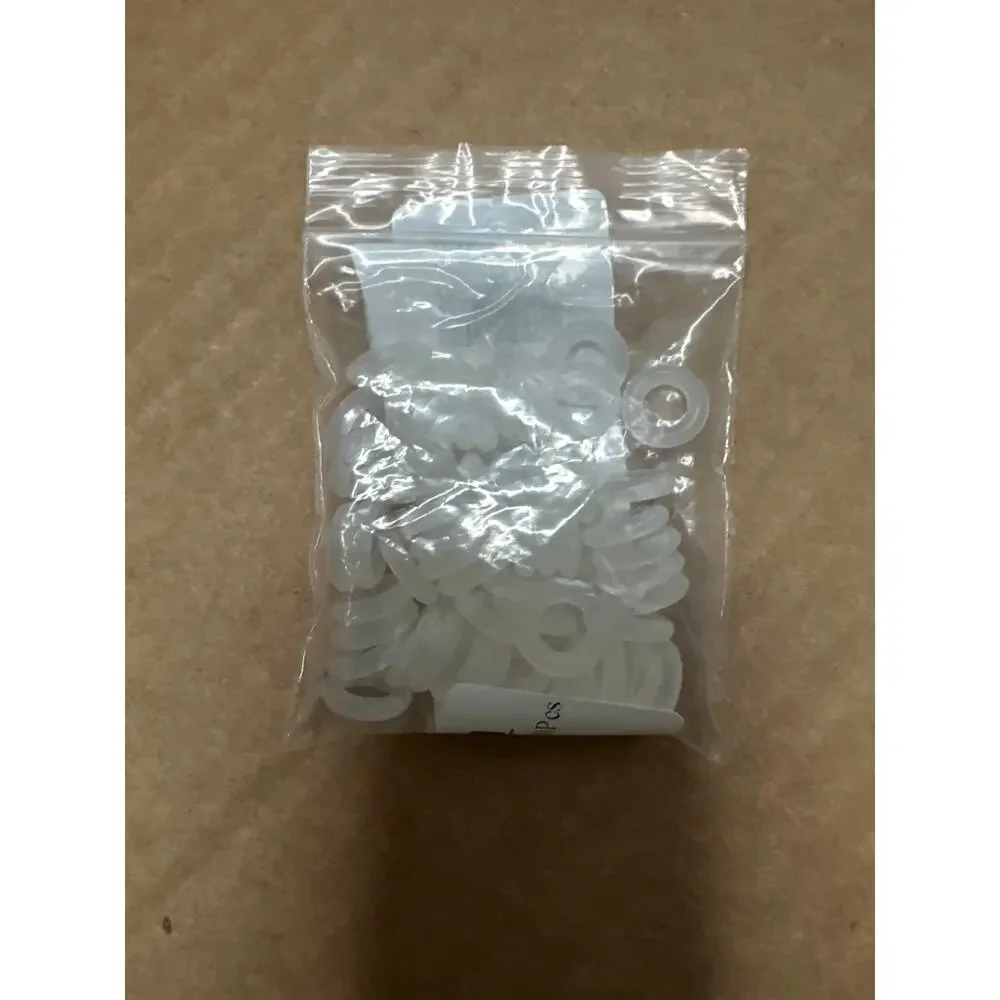 uxcell 10mm OD Silicone O-Rings - 50 Pack